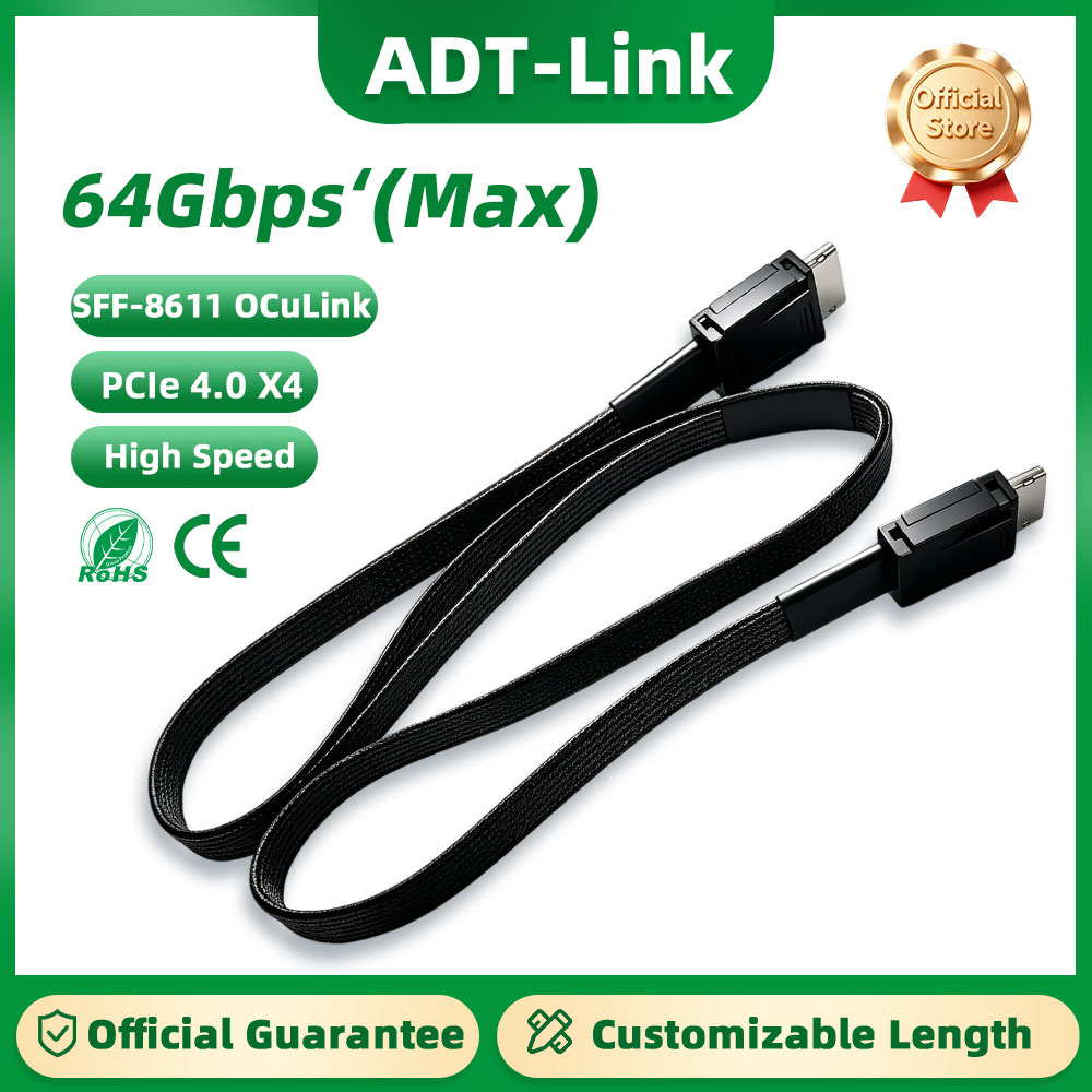 Oculink Egpu Mini Pc - สายต่อขยาย ADT-Link 64Gb แบบ Male to