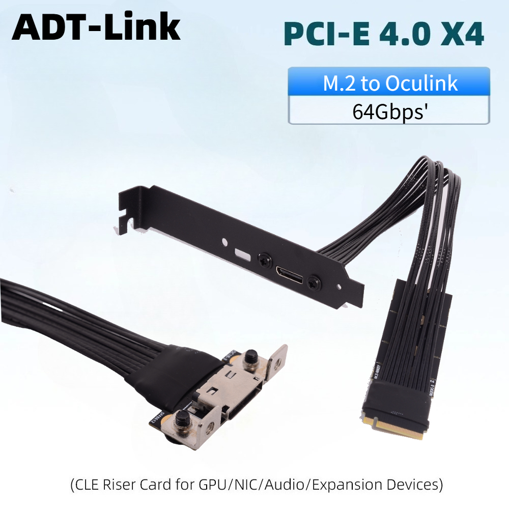 Oculink Egpu Mini Pc - สายต่ออะแดปเตอร์ PCIE 4.0 X4 M.2 M-Key