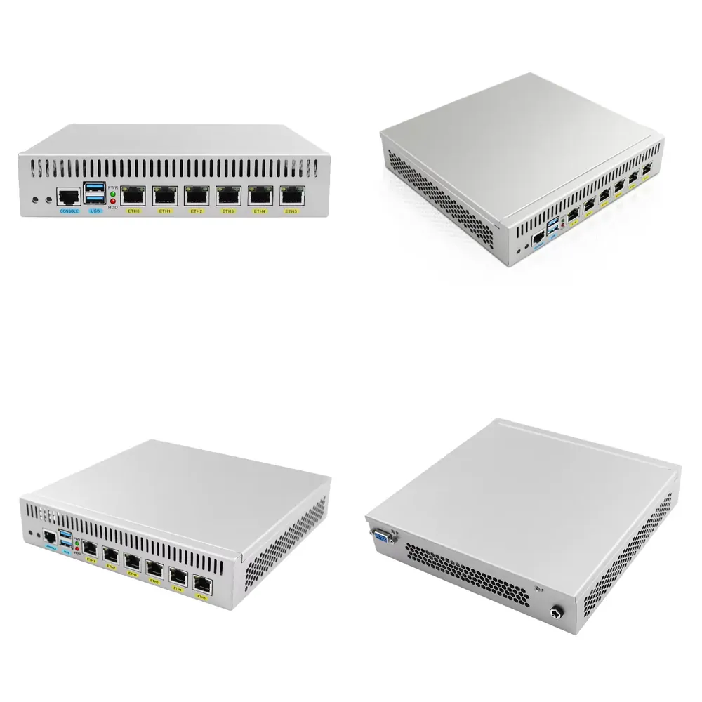 ไฟร์วอลล์อุปกรณ์ J4125 มินิพีซ - Pfsense Firewall Router 2.5G 4 I226 บทวิจารณ์และราคา