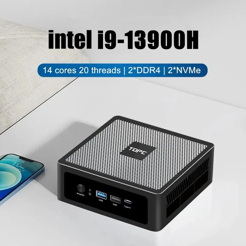 TOPC Mini PC 13th Gen Intel Co - Intel Core I9 13900H Mini Pc บทวิจารณ์และราคา