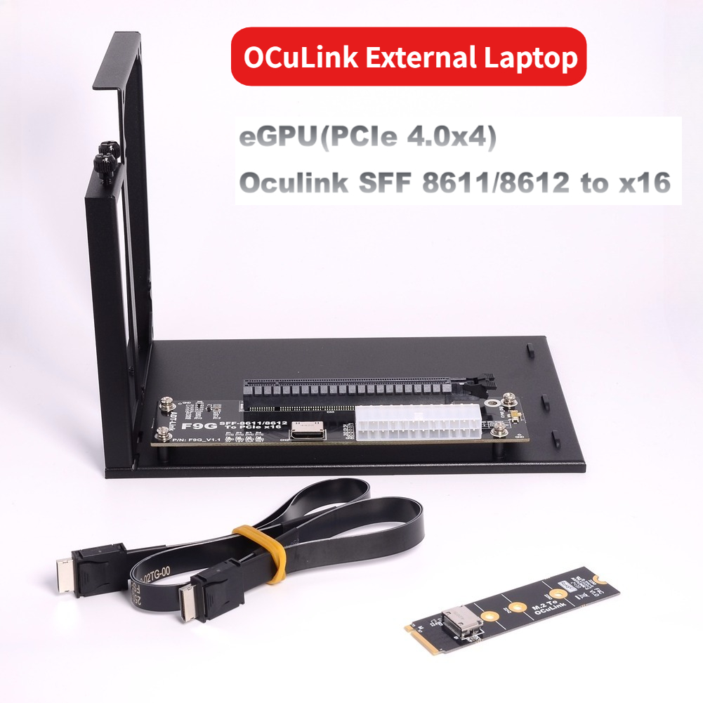 F9G-BK7 PCIe 4.0 X4 64Gbps OCu - Oculink Egpu Mini Pc บทวิจารณ์และราคา
