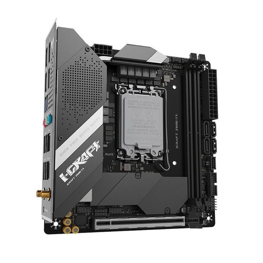 เมนบอร์ด MS-Z690 iCraft ITX WI - Lga1700 Itx Motherboard Ddr5 บทวิจารณ์และราคา