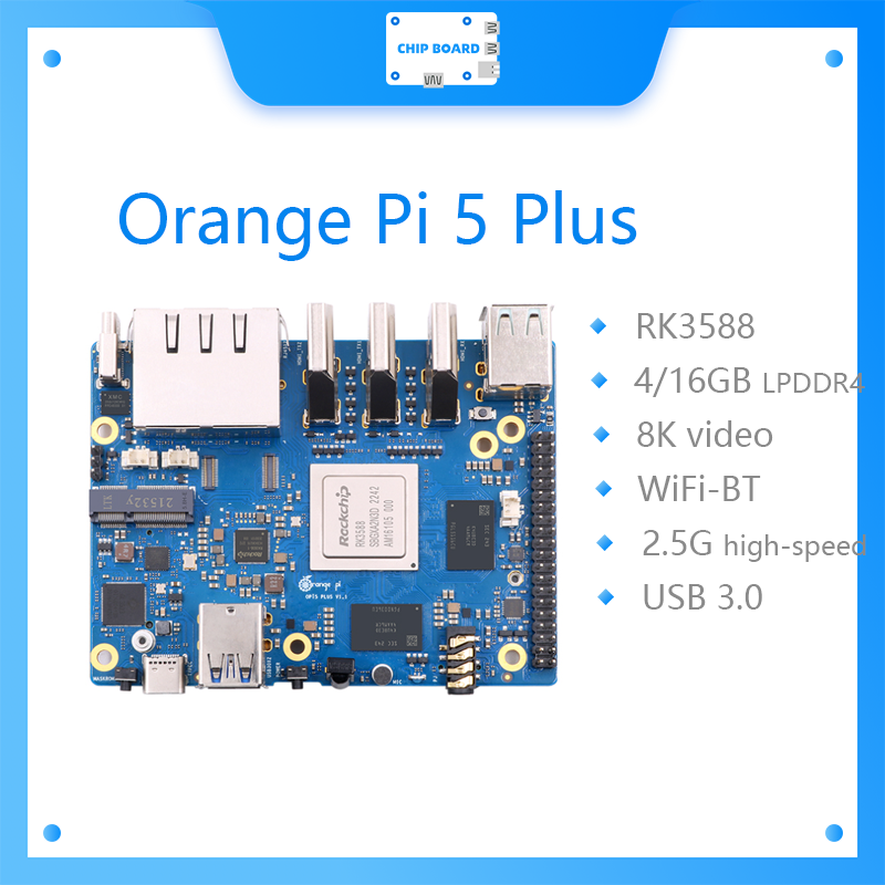 Orange Pi 5 Plus 16G RAM บอร์ด - Rockchip Rk3588 Development Board บทวิจารณ์และราคา